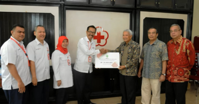 Penyerahan Donasi ISEA kepada Pihak PMI, 20 Januari 2020